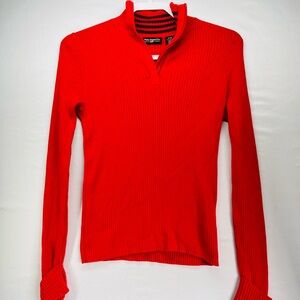 Polo by Ralph Lauren Red V-Neck Sweater